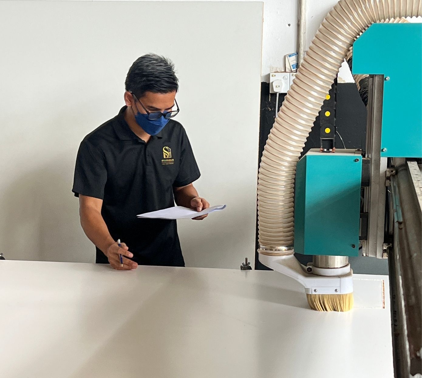 Inside the Shahadah Studio custom cabinetry workshop in Kuantan