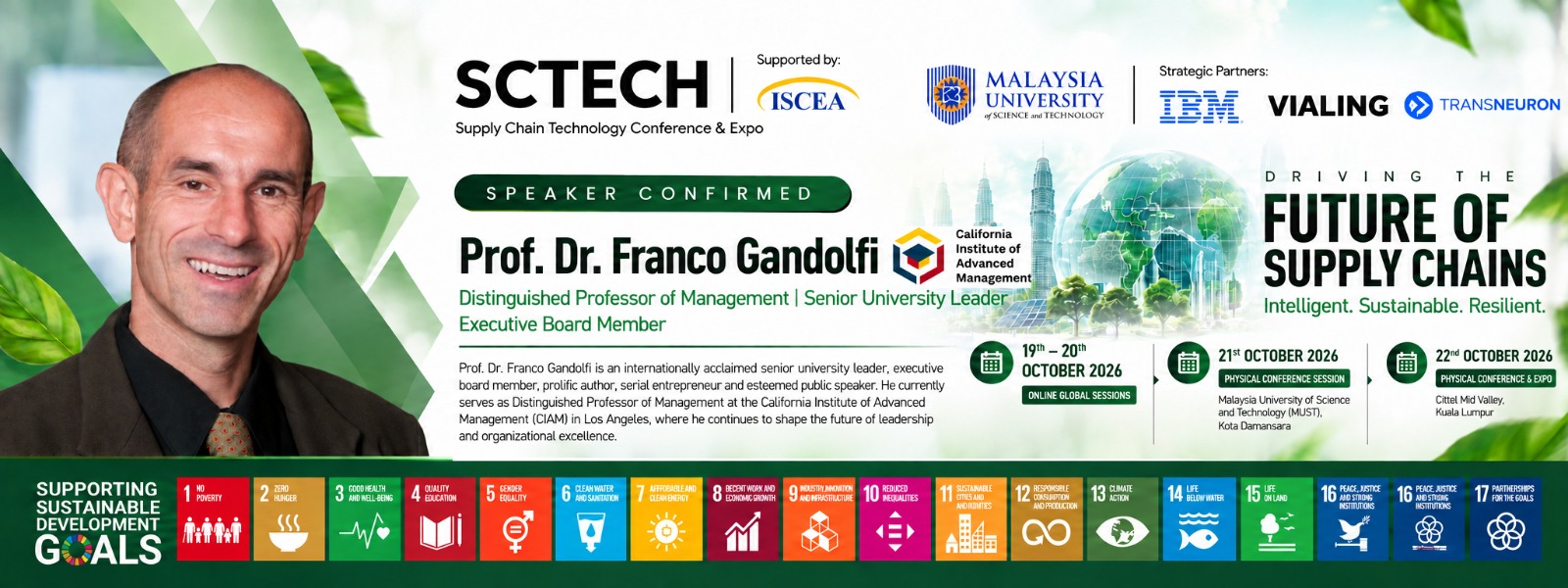 Prof. Dr. Franco Gandolfi — CEO of ISCEA, Associate Professor, NOVA School of Business and Economics