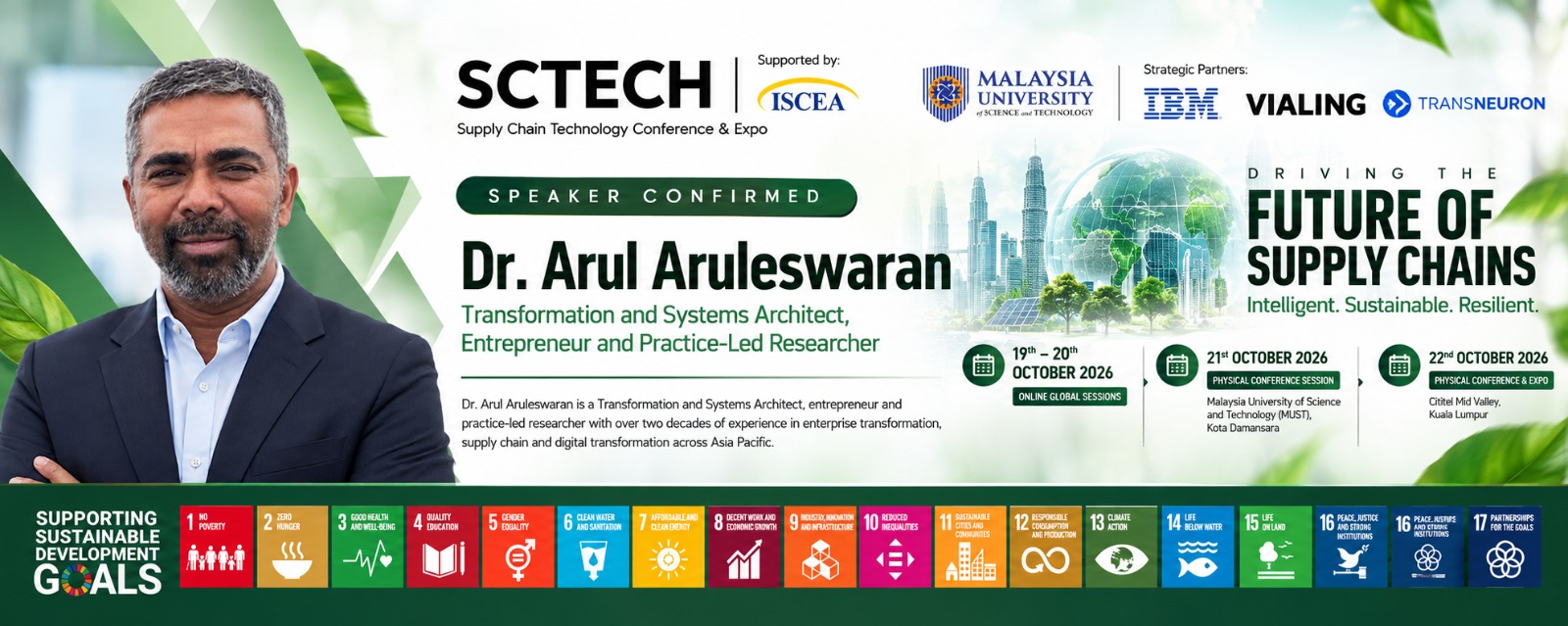 Dr. Arul Aruleswaran — Transformation and Systems Architect